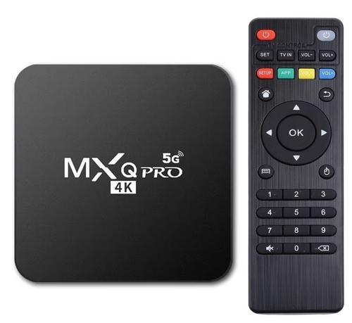 Mini PC TV Box Techstar® MXQ PRO, UltraHD 4K, Quad-Core 64 Bit. 4GB RAM, 32GB ROM, 5G Wireless, Ethernet, Android 10