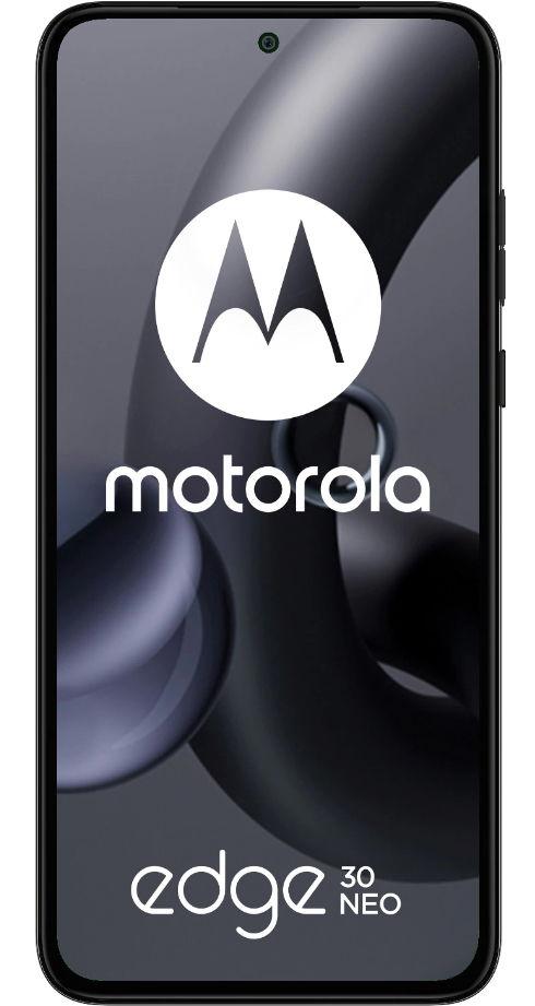 Telefon Mobil Motorola Edge 30 Neo, Procesor Qualcomm SM6375 Snapdragon 695 5G, P-OLED Capacitive touchscreen 6.28inch, 8GB RAM, 128GB Flash, Camera Duala 64+13MP, Wi-Fi, 5G, Dual Sim, Android (Negru)
