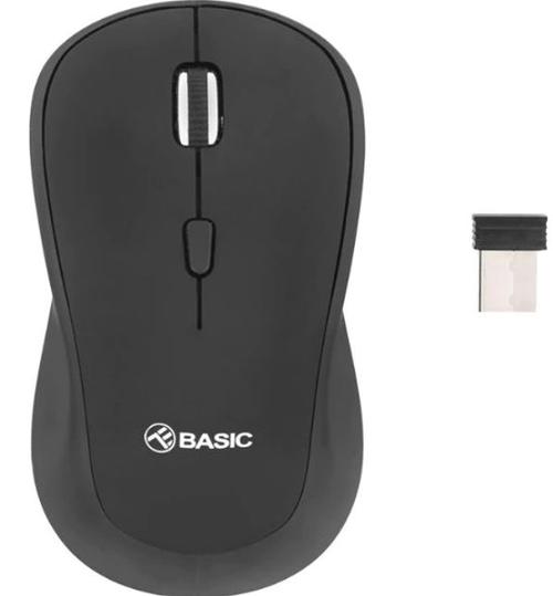 Mouse Wireless Tellur Basic, 1600 DPI (Negru)