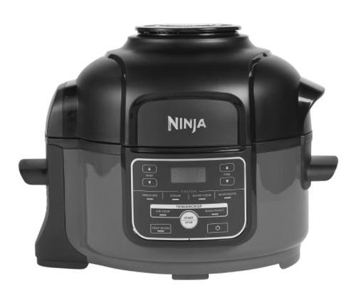 MultiCooker Ninja Foodi MINI OP100EU, 6-in-1, 4.7 L, Oala electrica sub presiune si friteuza cu aer (Negru/Gri) imagine noua