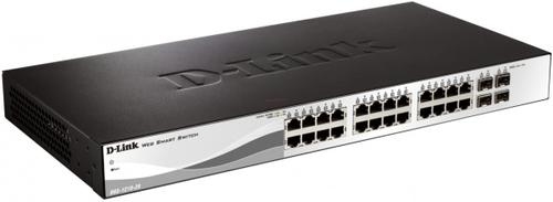 Switch D-Link DGS-1210-28P, 24 porturi + 4 Combo SFP title=Switch D-Link DGS-1210-28P, 24 porturi + 4 Combo SFP