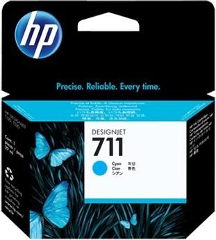 Cartus cerneala HP Designjet 711, 29 ml (Cyan) imagine noua
