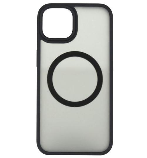 Protectie spate Devia Pino Series Magnetic pentru Apple iPhone 14 Plus (Negru)