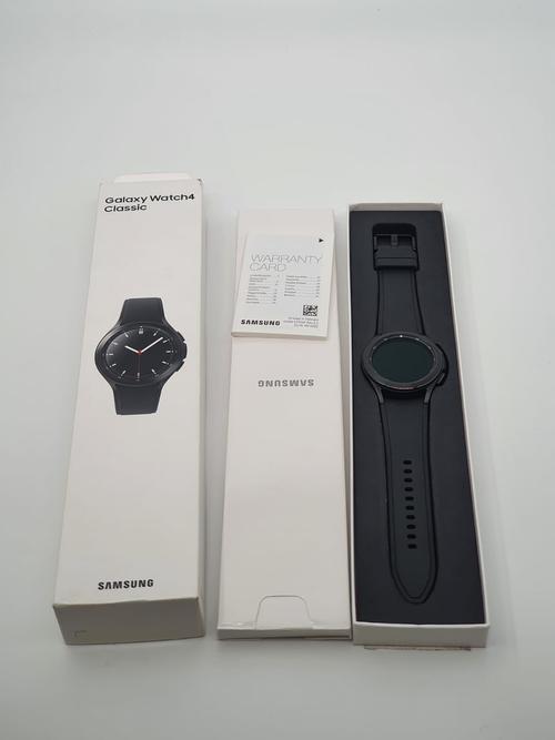 Smartwatch Samsung Galaxy Watch 4 Classic SM-R885, Bratara Cauciuc 42mm, LTE, Rezistent la apa si praf (Negru)