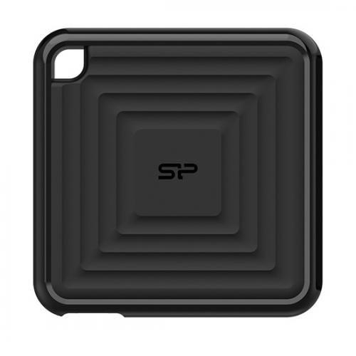 SSD Extern Silicon Power PC60 256GB, USB 3.2 Type C (Negru)