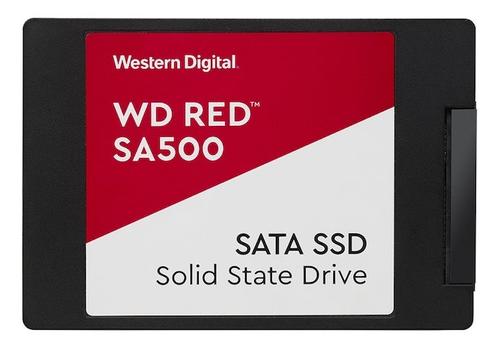 SSD Western Digital Red SA500, 2TB, SATA-III 6 Gbps, 2.5inch NAS, 3D NAND