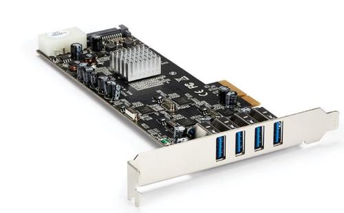Adaptor StarTech PEXUSB3S44V, PCI Express Card, USB, UASP