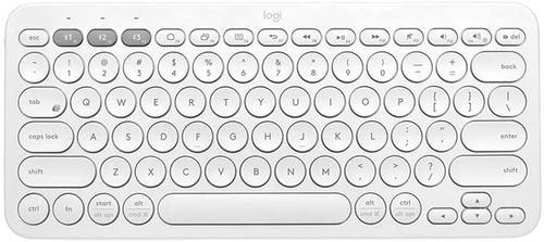 Tastatura Wireless Logitech K380, Multi-Device, Bluetooth (Alb) imagine noua