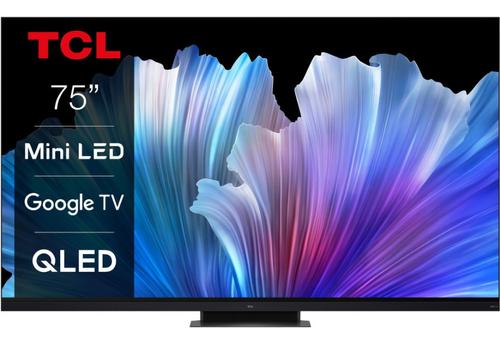Televizor Mini LED TCL 190 cm (75inch) 75C935, Ultra HD 4K, Smart TV, WiFi, CI+