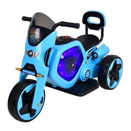 Tricicleta electrica RaceWay 529SCOETROJKO03, putere 25W, autonomie 1.5 ore, baterie 4.5 Ah (Albastru) evomag.ro imagine noua idaho.ro