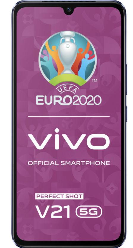 Telefon Mobil Vivo V21 5G, Procesor MediaTek MT6853 Dimensity 800U 5G Octa-Core 2.4/2.0GHz, AMOLED Capacitive touchscreen 6.44inch, 8GB RAM, 128GB Flash, Camera Tripla 64 + 8 + 2 MP, 5G, Wi-Fi, Dual SIM, Android (Albastru) evomag.ro imagine noua 2022