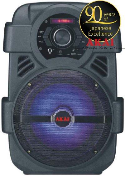 Boxa Portabila Akai ABTS-808L, 10 W, Bluetooth (Negru) Akai imagine noua idaho.ro