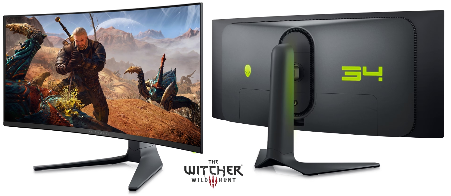 Monitor Gaming QD-OLED Dell Alienware 34.18