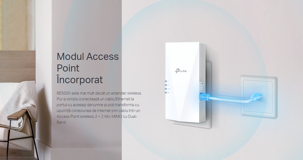 tp-link ripetitore wifi 6 re500x