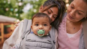 Iubite de bebelusi, cu un grad de acceptare a tetinei de 98%***