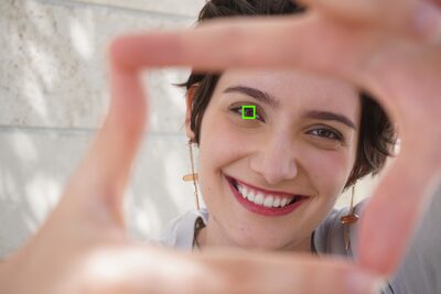 Imagine - Focalizare automata asupra ochilor in timp real la oameni