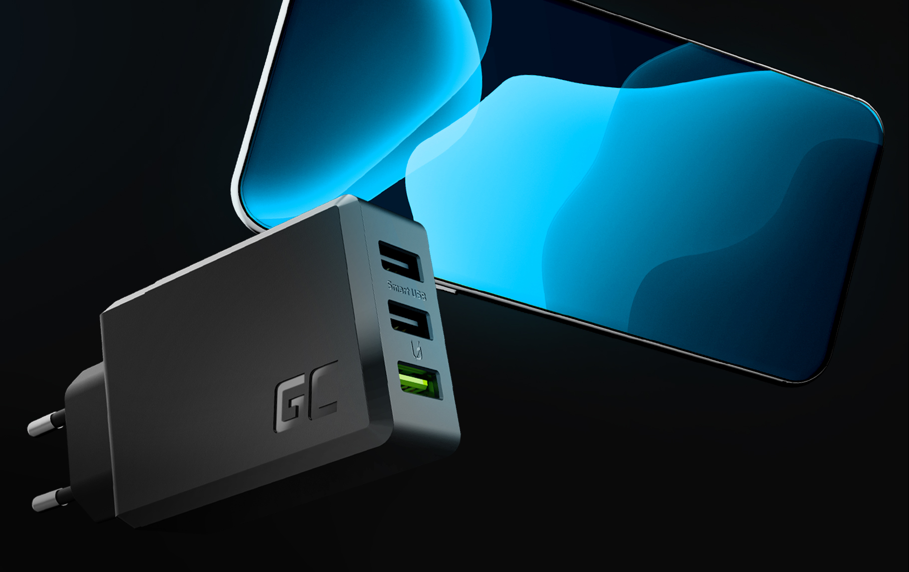 Incarcator Green Cell 3x USB