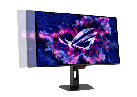 The XG27UQDMS offers swivel adjustments.