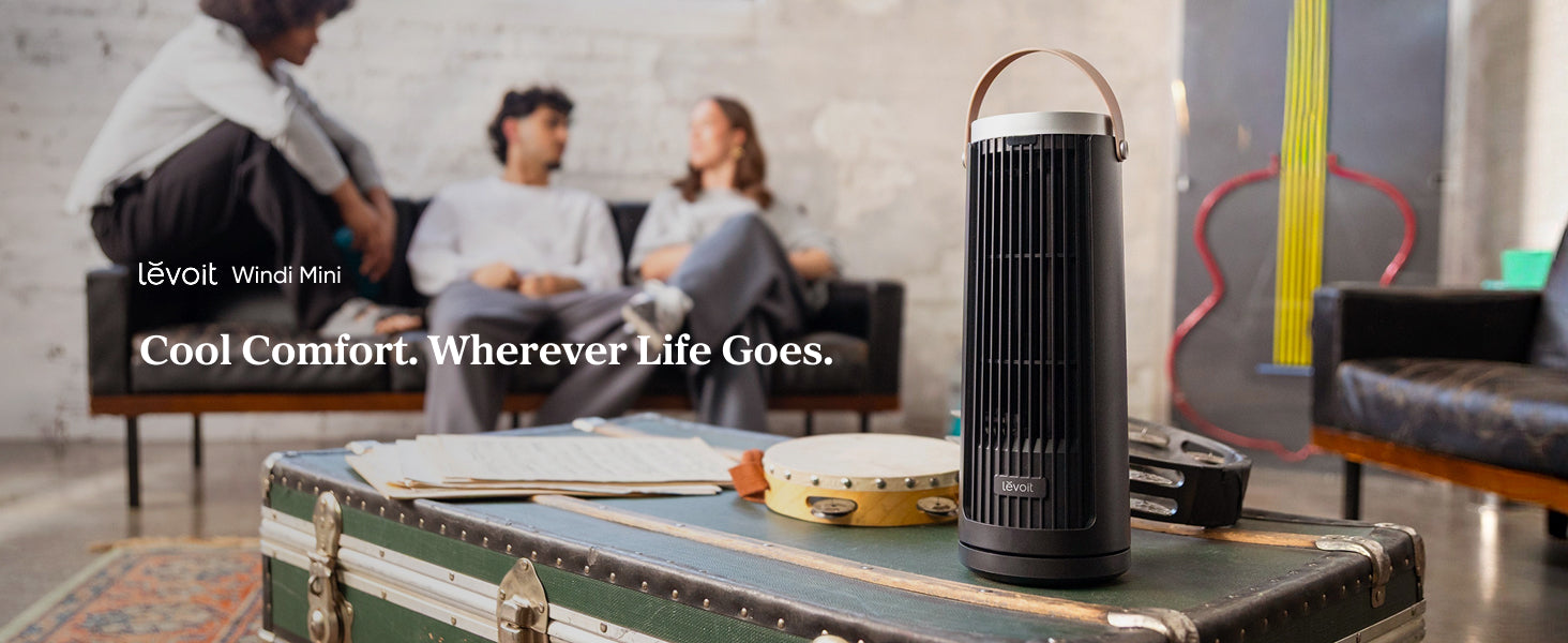 Ventilator de masa Levoit Windi Mini negru