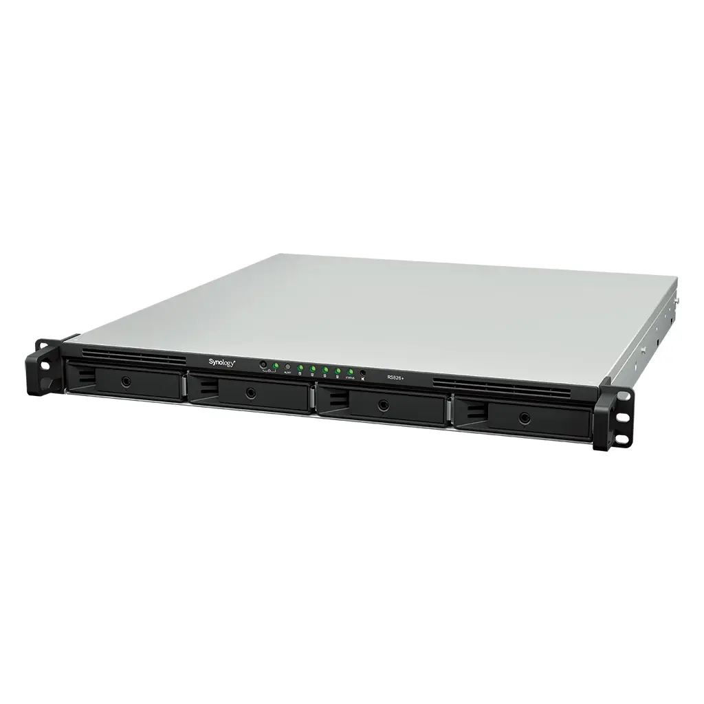 Synology RS826+ — porturi de retea si conectica pentru fiabilitate