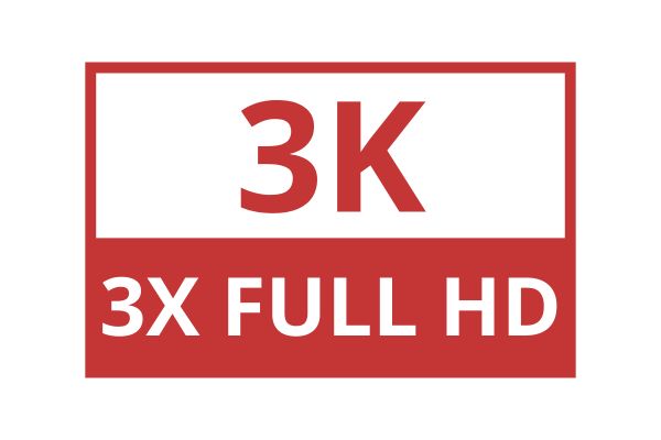 rezolutie video 3K 6MP