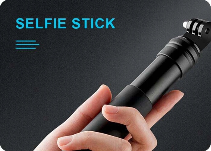 Monopod Kijek Selfie Statyw 4w1 do GoPro 11 10 9 Waga produktu 265 g