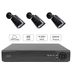 NVR PNI House IP716, 16 canale IP 4K, H.265, ONVIF