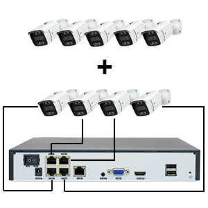 Camera,Supraveghere,PNI,POE,3MP,Full HD,IP,Internet