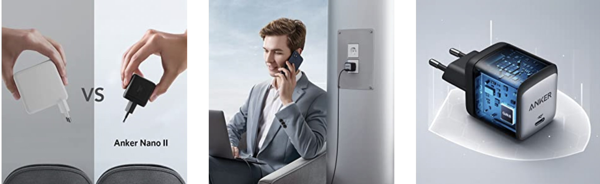 Anker Nano II 65W cel mai bun incarcator pentru iphone si ipad