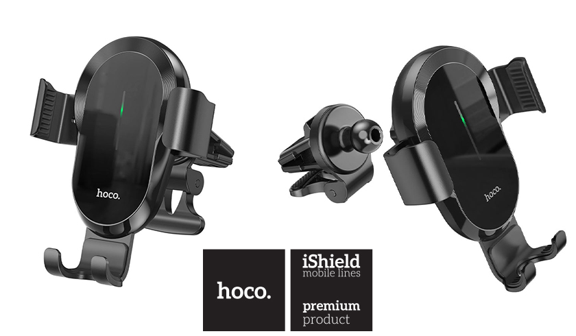 Suport auto, ventilatie, incarcare wireless, fast charging, automat