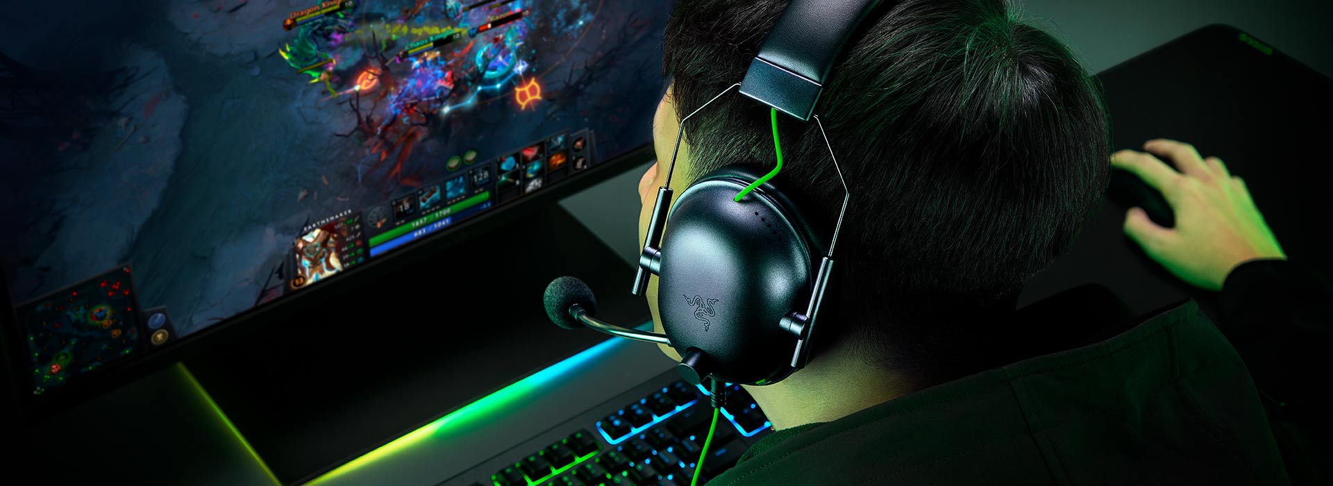 Razer BlackShark V2 X USB - ADVANCED PASSIVE NOISE CANCELLATION
