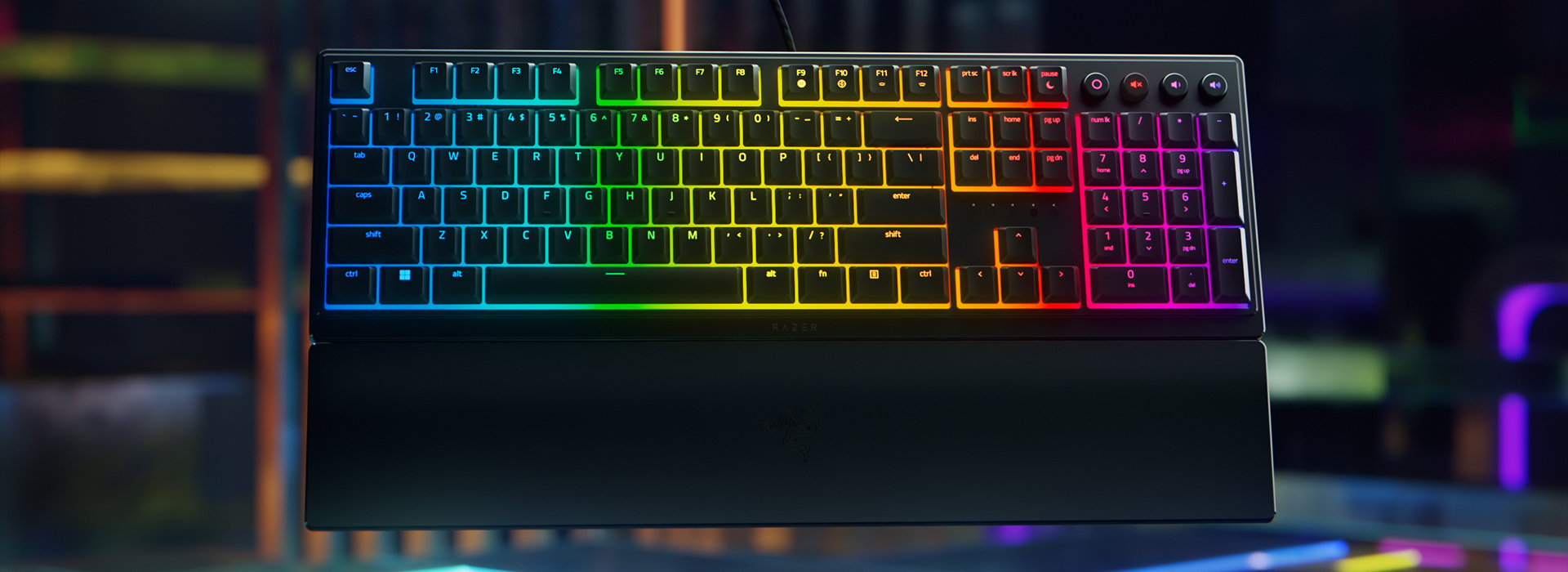 Ornata V3 - 10 Razer Chroma RGB Lighting Zones