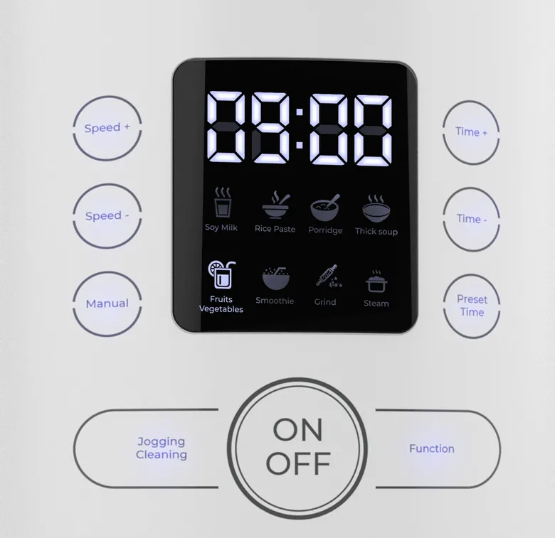 Afisaj LED si control tactil