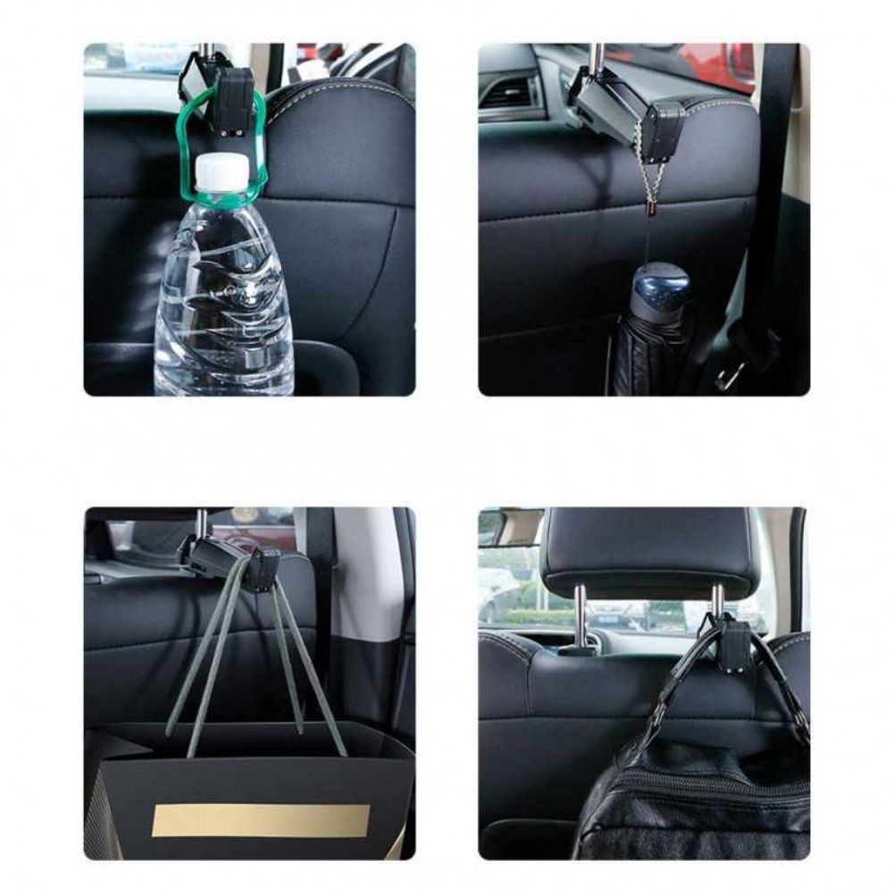 Suport Auto Baseus pentru telefon intre 4 si 6.5 inch fixare Tetiera, Negru