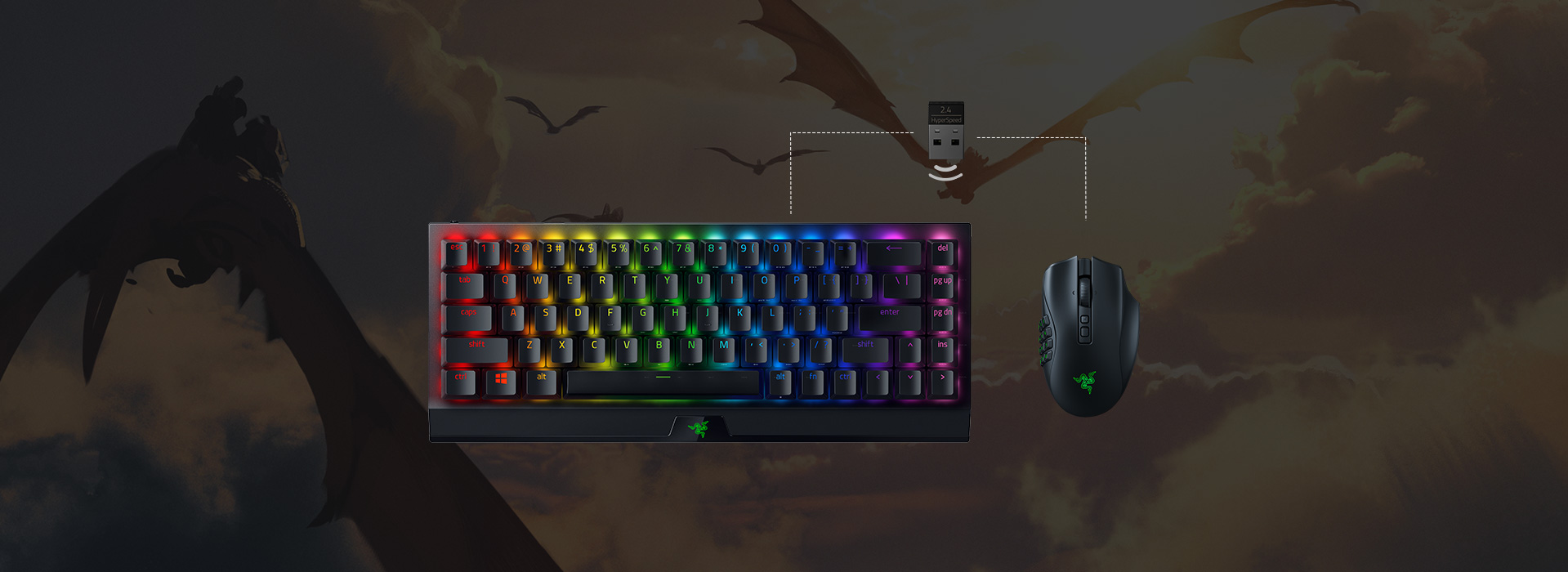 Naga V2 Pro X Dragonflight - Hyperspeed Wireless