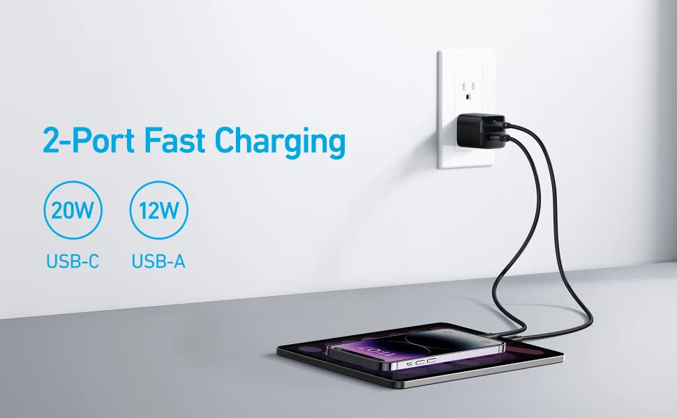 incarcator usb-c rapid Anker 323