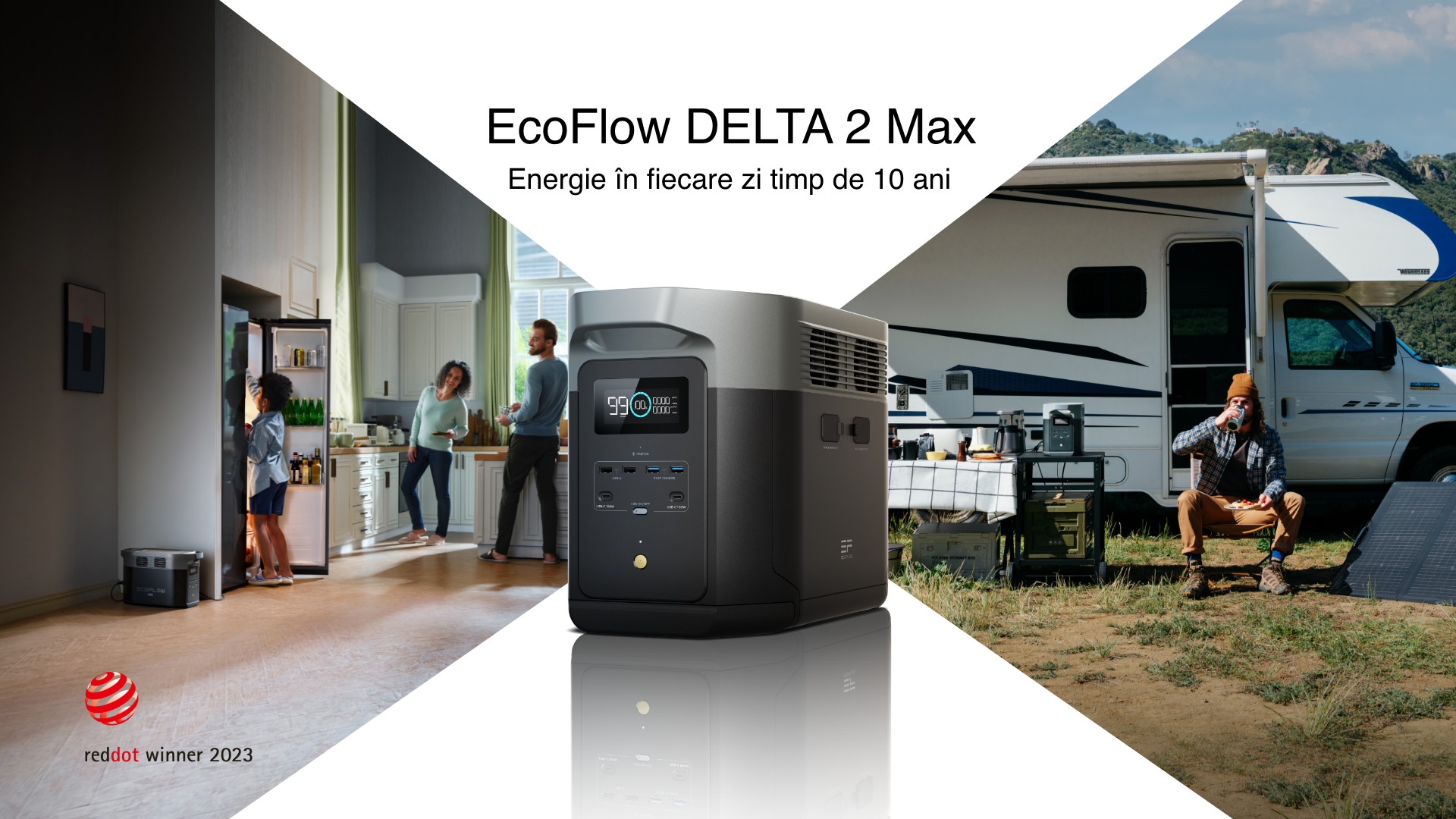 Power Station EcoFlow Delta 2 Max 2000, 2016 Wh