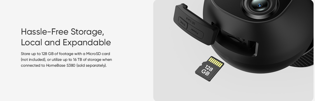 Camera supraveghere video eufy FloodLight Camera E340, 360° Pan&Tilt, 2000 Lumen, 3K Full HD, audio bidirectional, iluminare smart, Alb