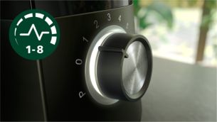 8 setari diferite de viteza ofera control complet