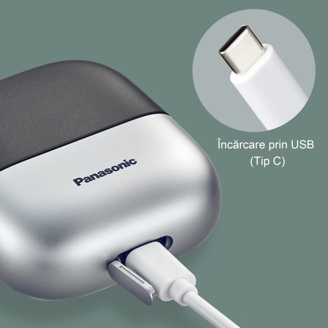 Acasa sau in deplasare - potrivit pentru incarcare prin USB (Tip C)