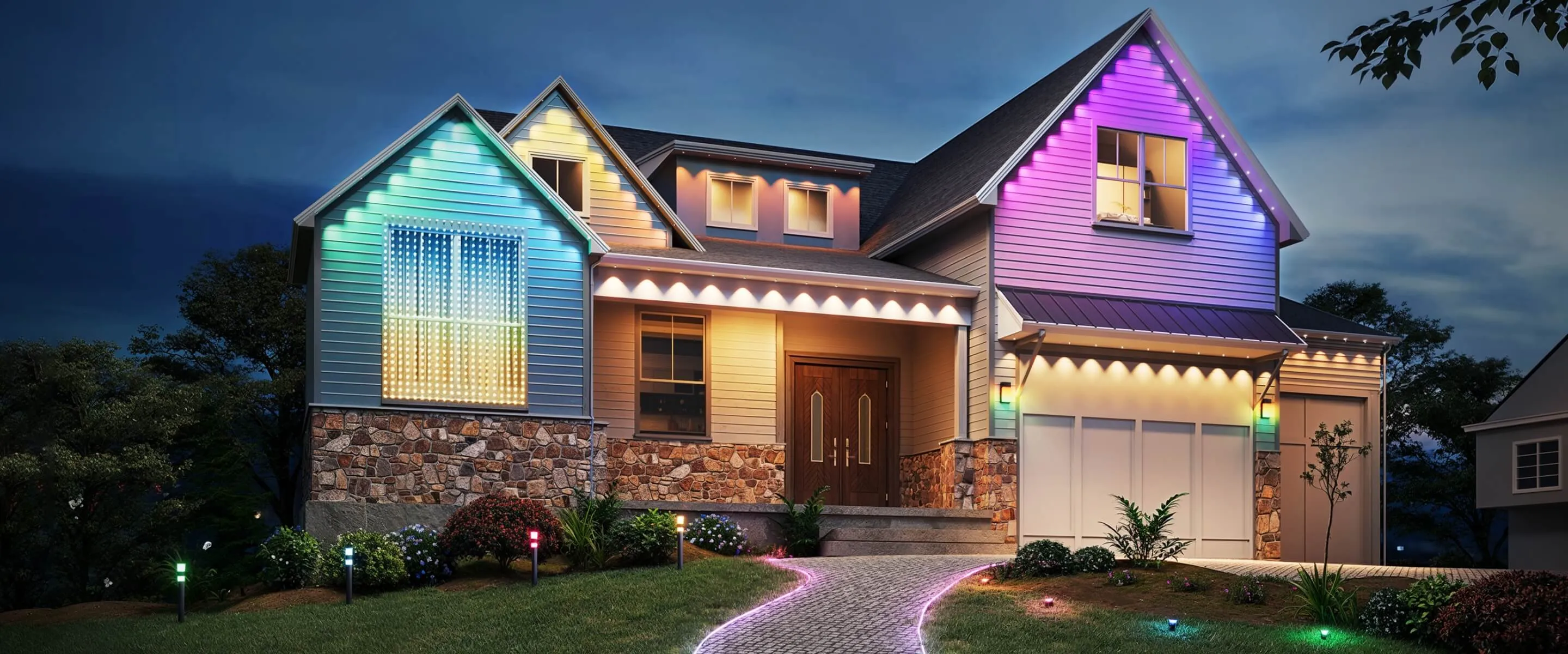 GOVEE H705E LUMINI EXTERIOARE PERMANENTE 2 - 30M