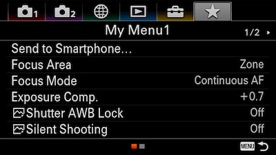Functii My Menu si My Dial pentru control deplin
